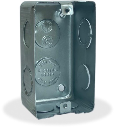 CAJA RECTANGULAR Hº CHAPA 20
