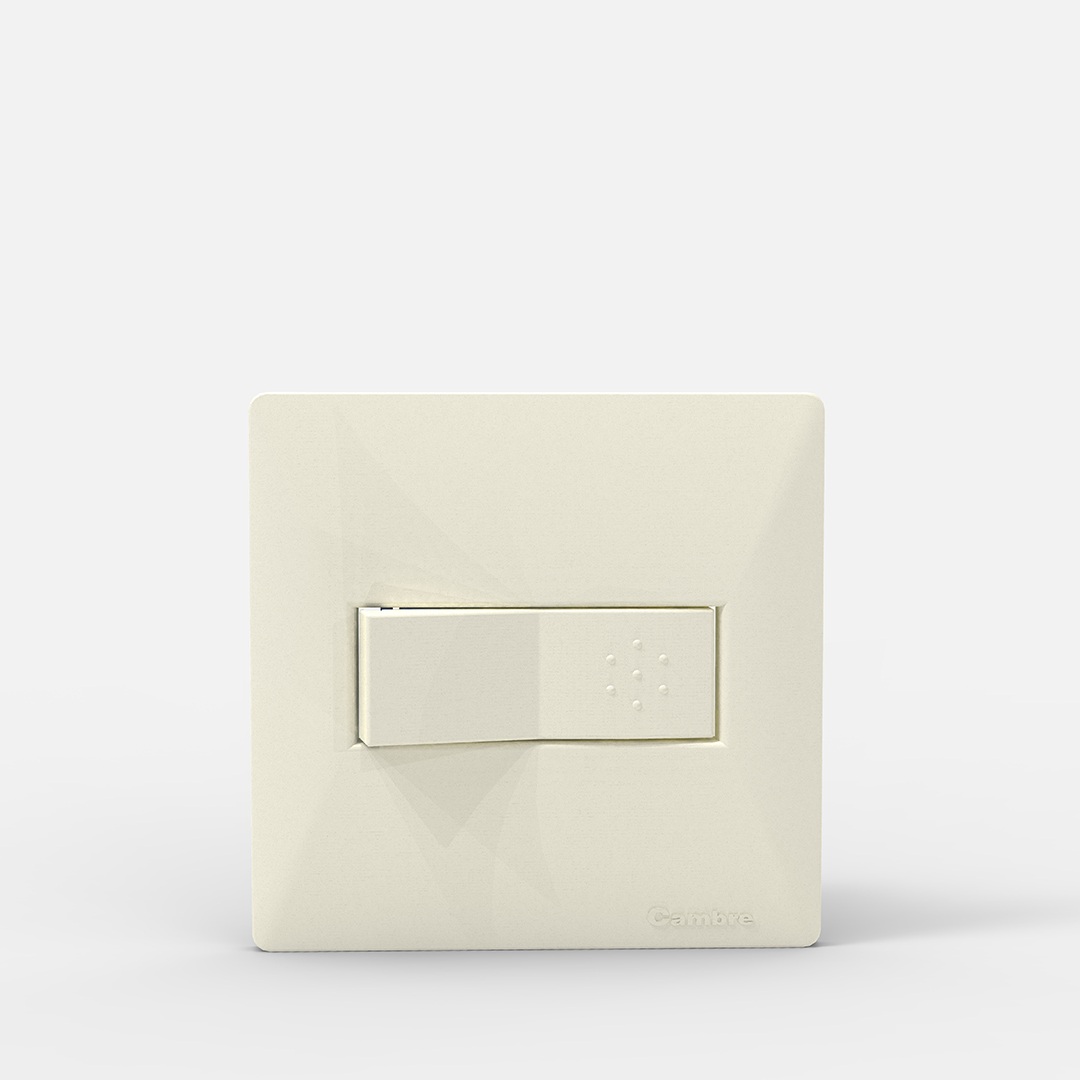 Tapa SXXII 1 boca mignon blanca