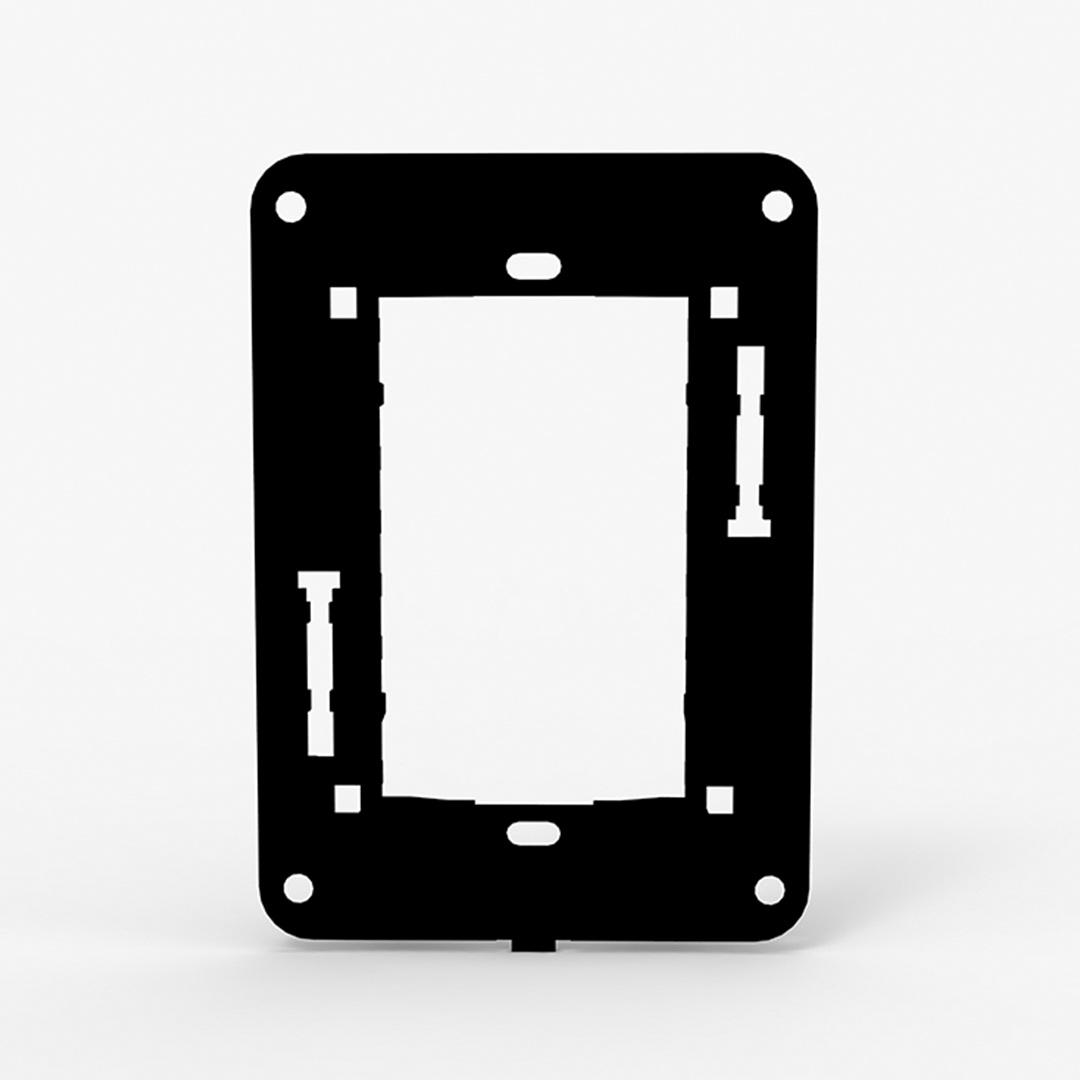 Bastidor rectangular p/tapa Bauhaus