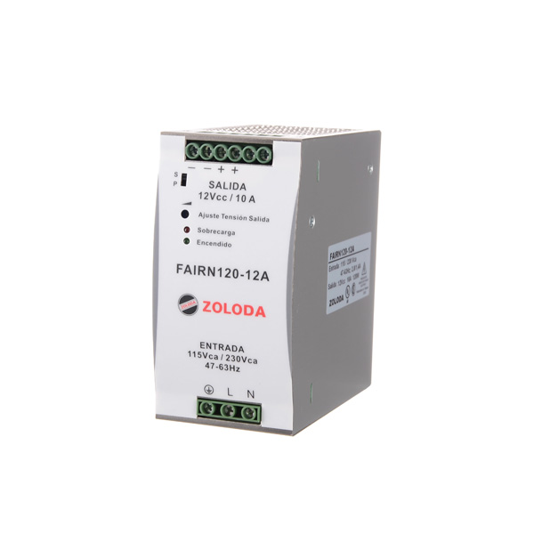Fuente ent.115-230vca sal.12vcc 10A 120w