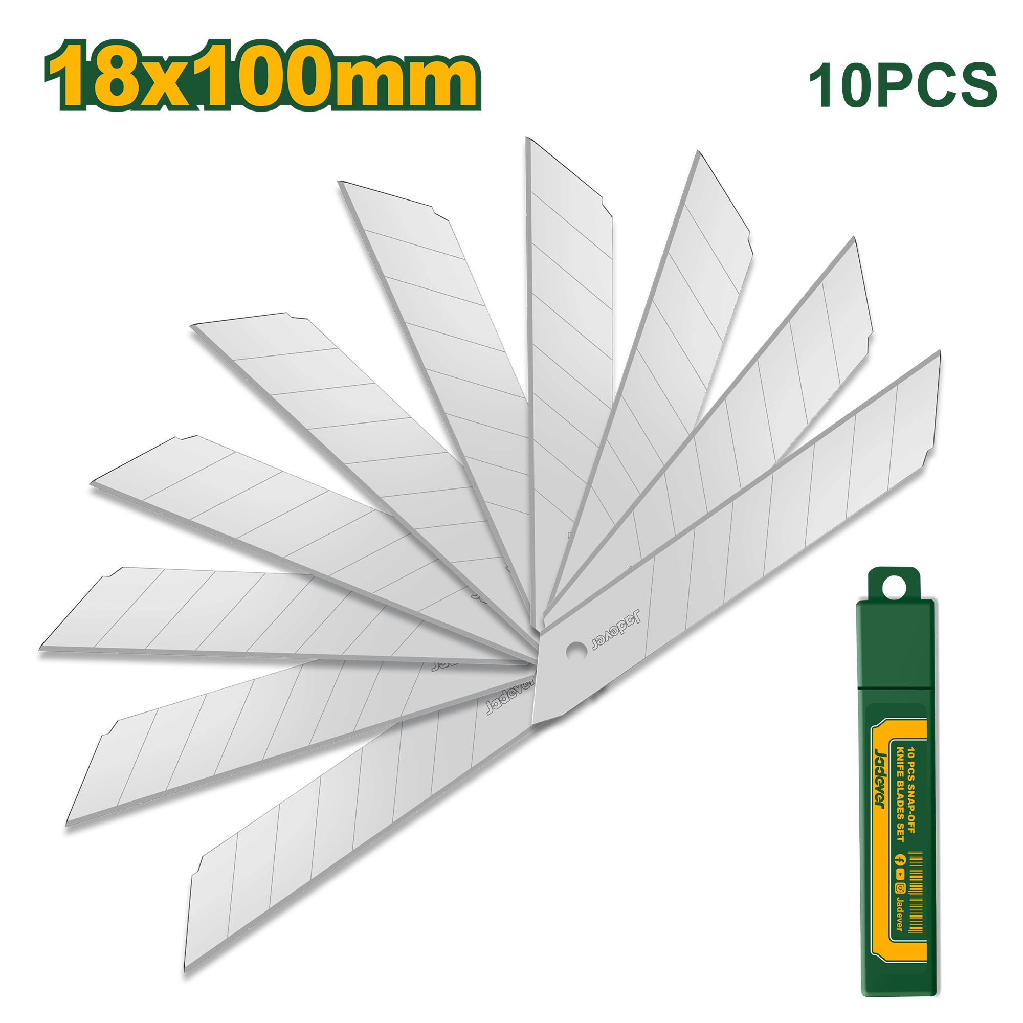 Repuesto cutter grande 18x100