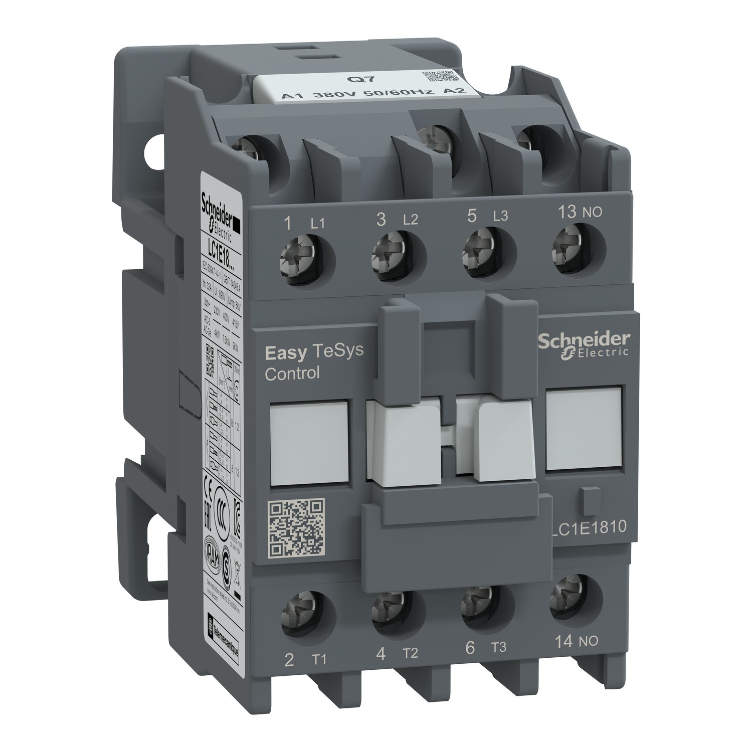 Contactor 18A 380vca Easy TeSys