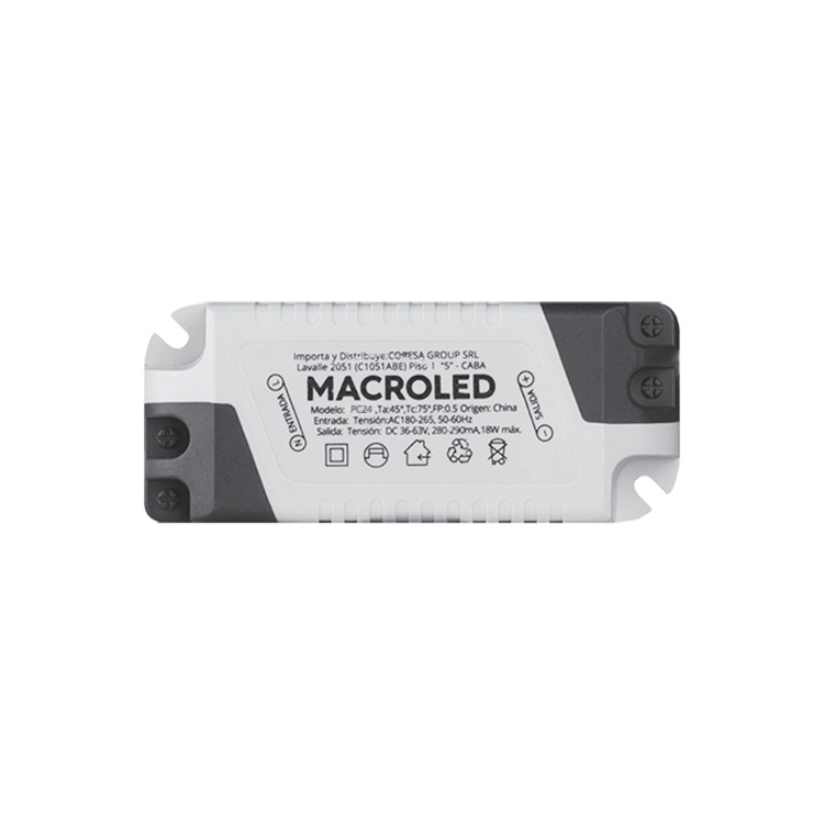 Driver 24w plafon o panel ac85-265v